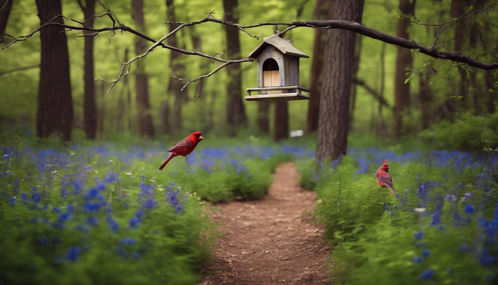 bird watching at home