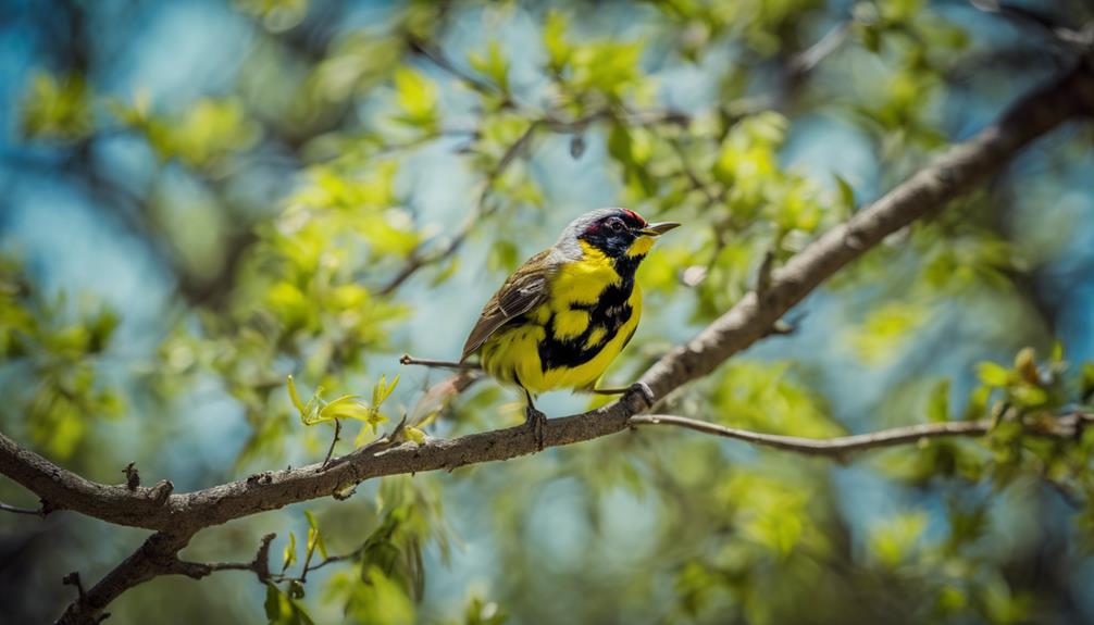 birds in deciduous forests