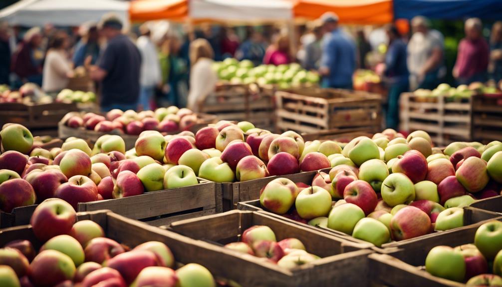 farm fresh apple harvest