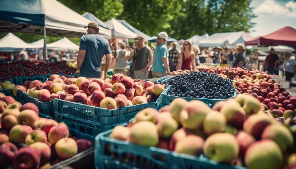 Best Fresh Fruit at Farmers Market Michigan