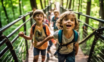 Why Kids Love Whiting Forest Canopy Walk