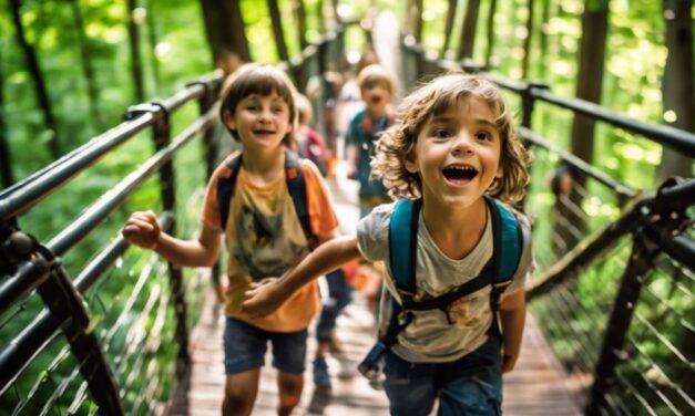 Why Kids Love Whiting Forest Canopy Walk