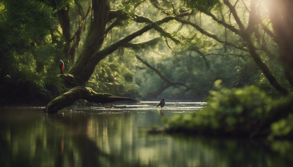 sounds of flowing water