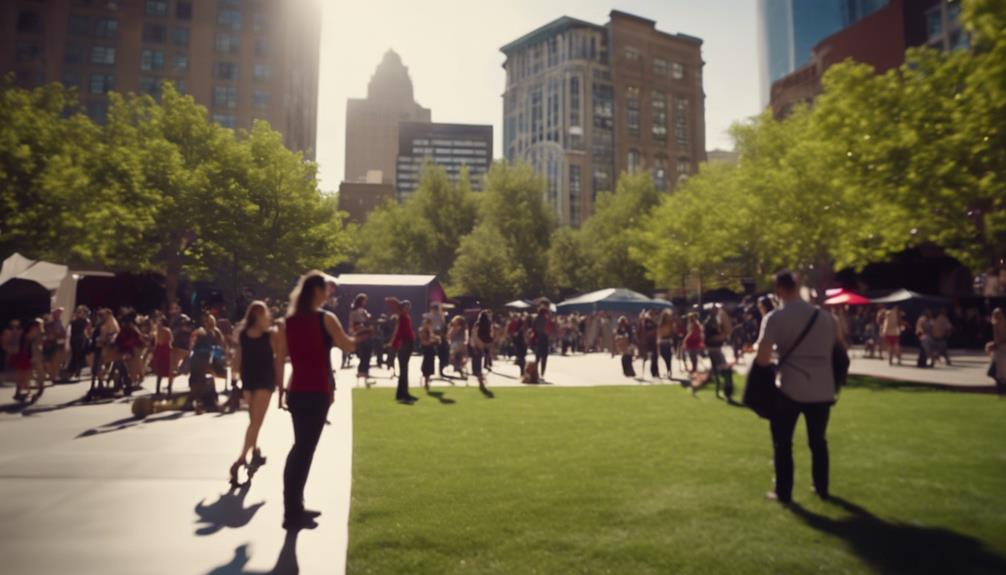 Why Are Downtown Public Spaces So Vibrant?